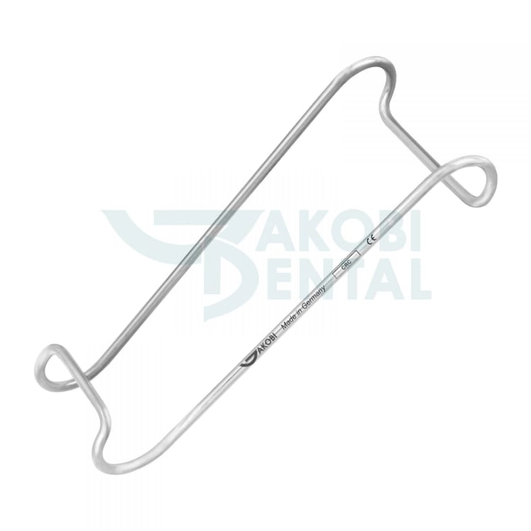 Cheek retractor Columbia CRC, ca. 135mm, distances 30mm & 42mm, stainless steel