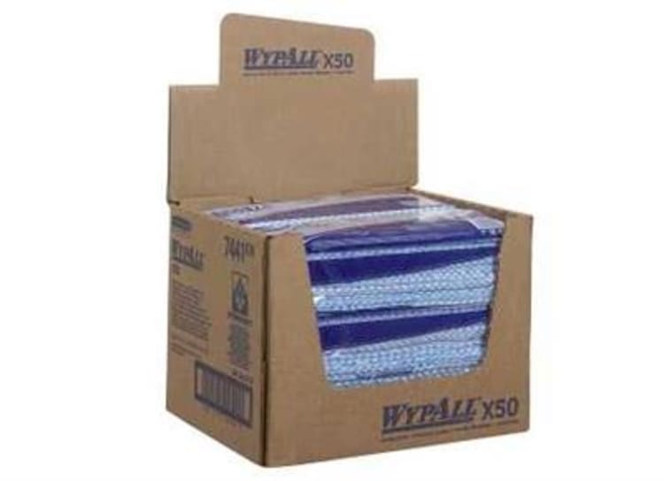 7441  WYPALL X50 1L BLAU 41,6X24,5CM  6X50 STK