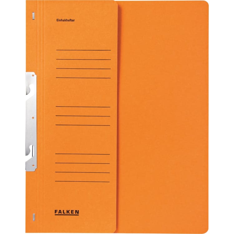 Falken hook-on file A4 half cover orange