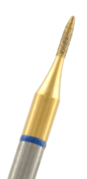 GOLD-Diamant Flamme Körnung: Blau (standard, 1 Packung á 5 Stück)