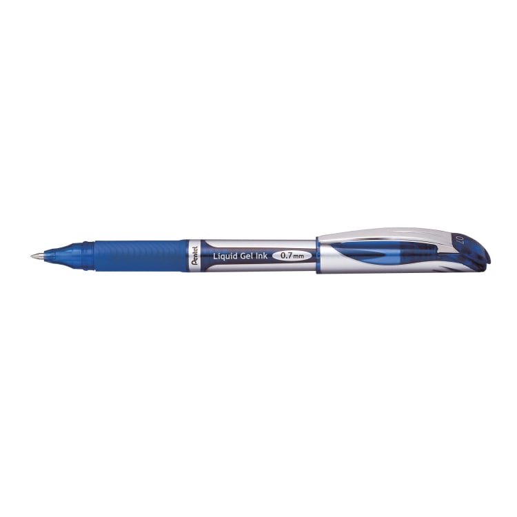 Pentel gel pen EnerGel 0.35 mm capped refill blue