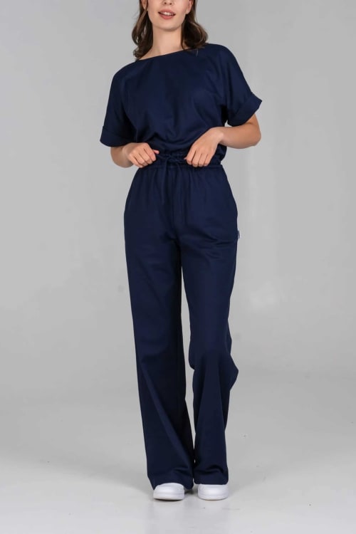 Van Laack Jumpsuit MWW-H11 Midnight S