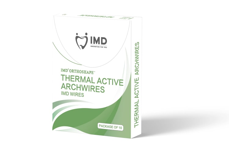 NiTi Thermal Active archwires Natural Form 10/PK, .020, upper