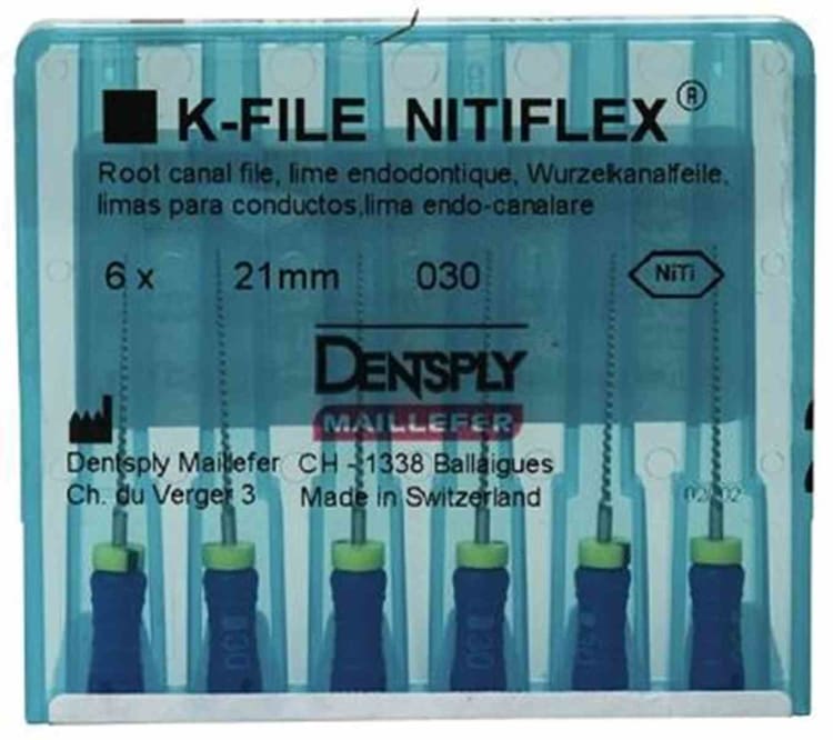 Nitiflex Feilen 12N 030 21mm 6St