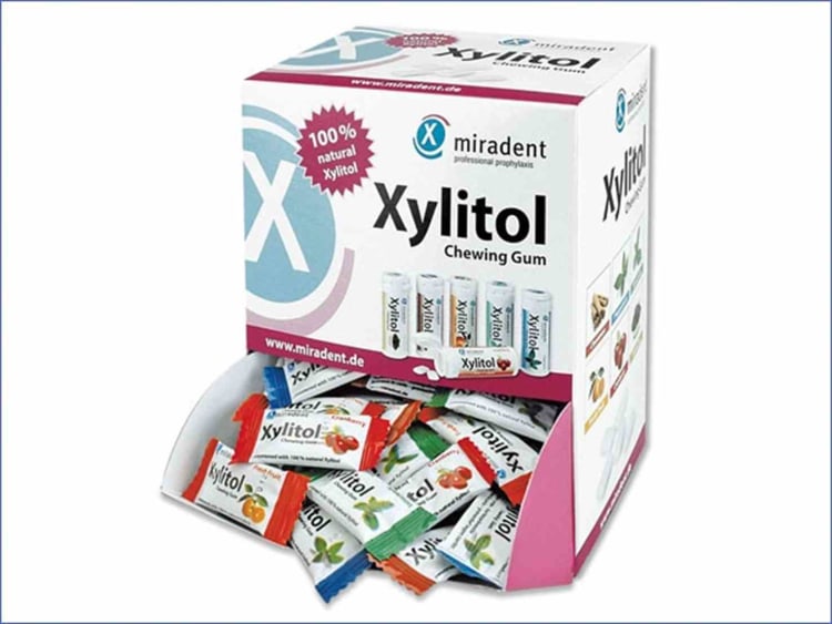 Hager & Werken Xylitol Chewing Gum Dispenser Box Assorted