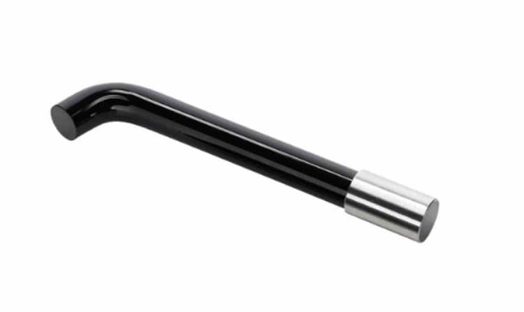 Lichtleiter schwarz Straight-Tip 11mm