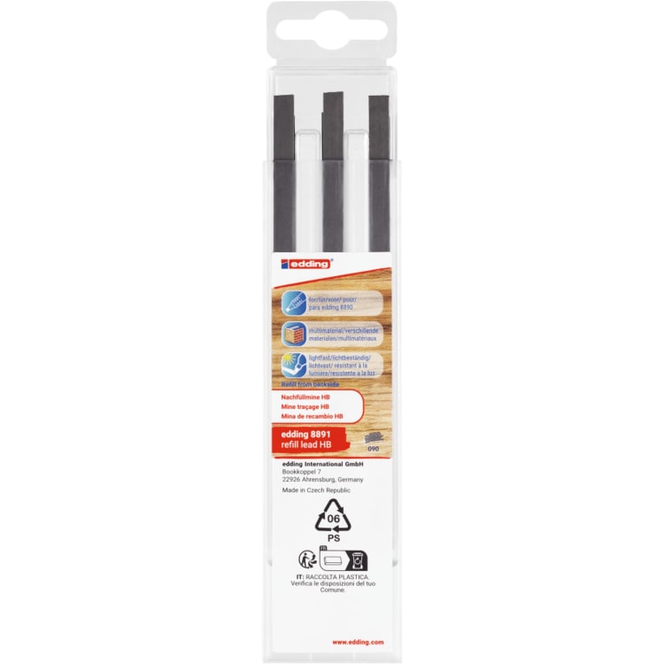 edding refill lead HB 6 pieces