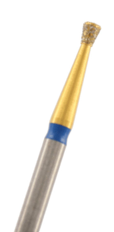 ZD-Diamant umgek. Kegel Körnung: Blau (standard, 1 Packung á 5 Stück)