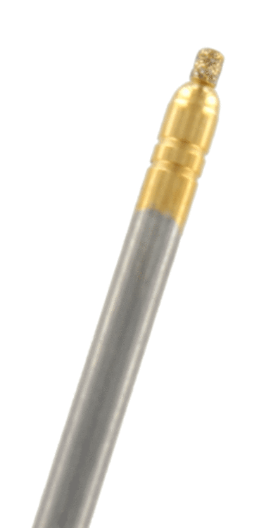 ZD-Diamant Tiefenmarkierer 1.0 mm Körnung: Blau (standard, 1 Packung á 5 Stück)