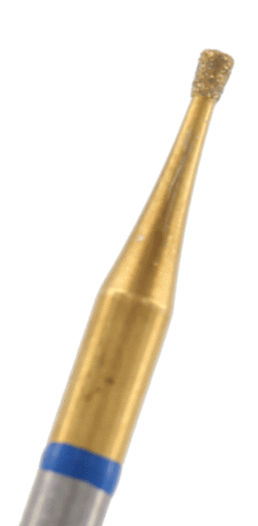 GOLD-Diamant umgek. Kegel Körnung: Blau (standard, 1 Packung á 5 Stück)