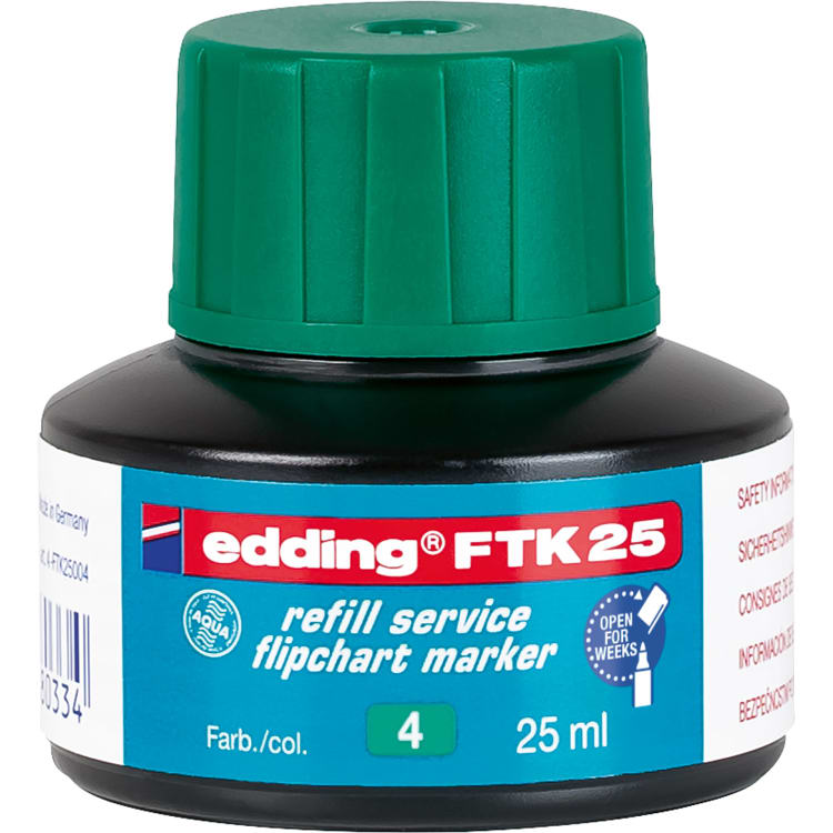 edding refill ink 25 ml green