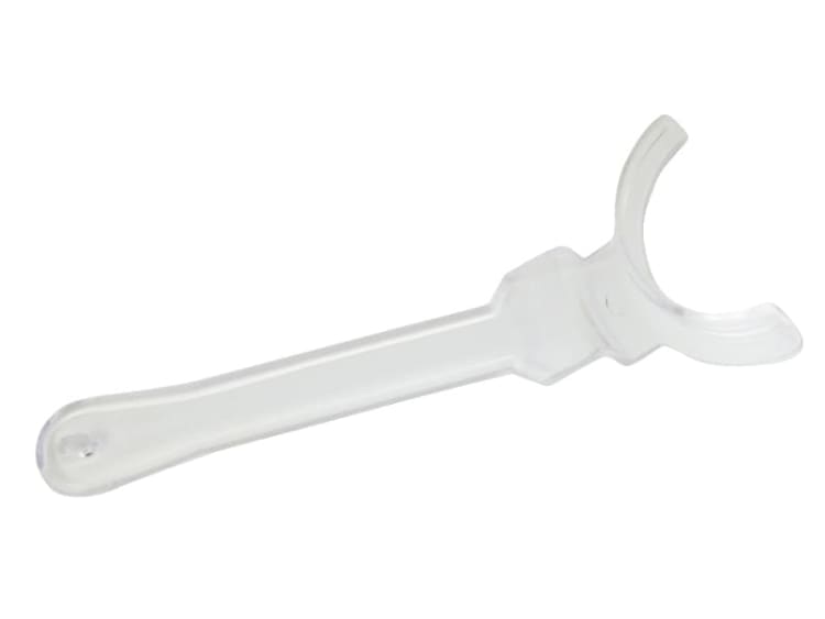 Lip Retractor with long handle clear autoclavable at 121°C
