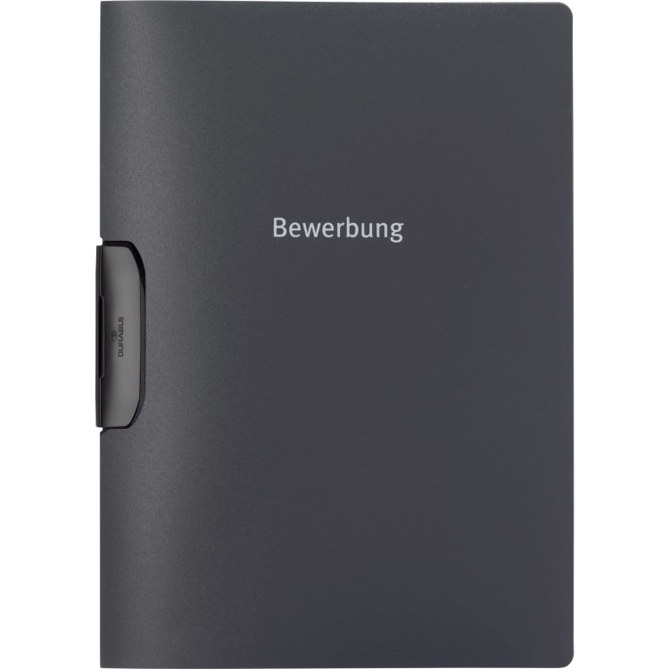 Durable application folder DURASWING JOB A4 30 sheets dark grey