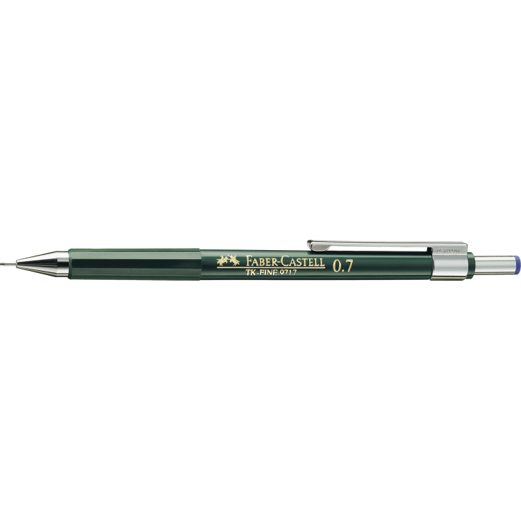 Faber-Castell mechanical pencil TK-FINE 9717 0.7 mm HB green
