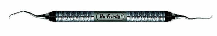 Hu-Friedy Mini-Five Gracey-Curette Griff 7 Shape 11/14 , Mesial/distal (black)