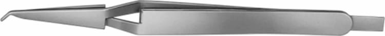 Klebebracketpinzette 140mm gebogen