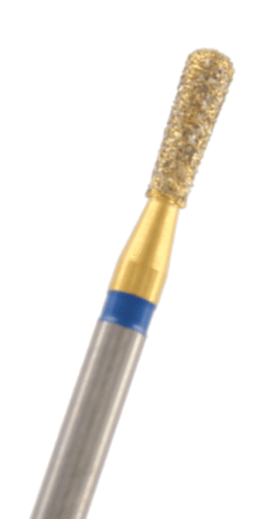 ZD-Diamant Birne lang Körnung: Blau (standard, 1 Packung á 5 Stück)