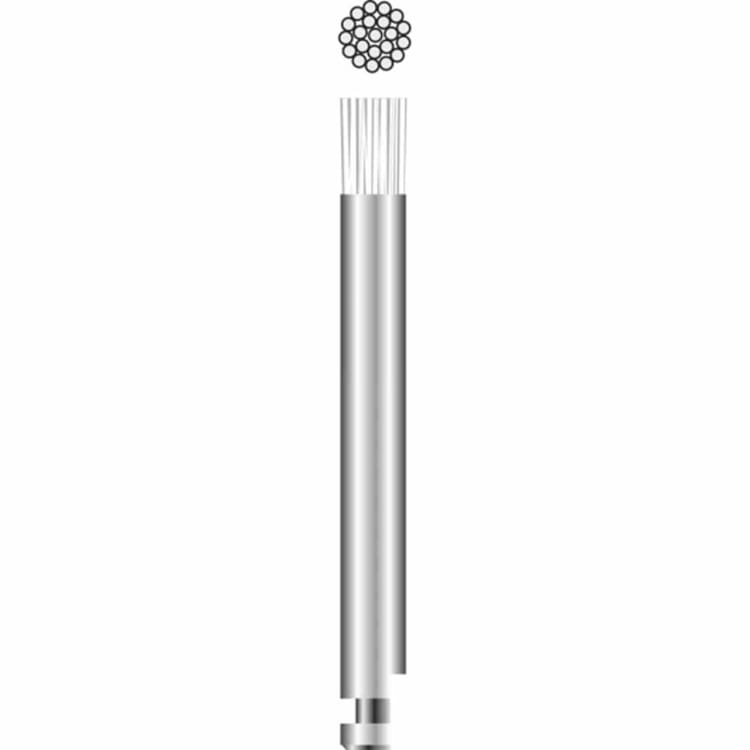 Microtuft X white nylon Ø2,35 Wst 100St
