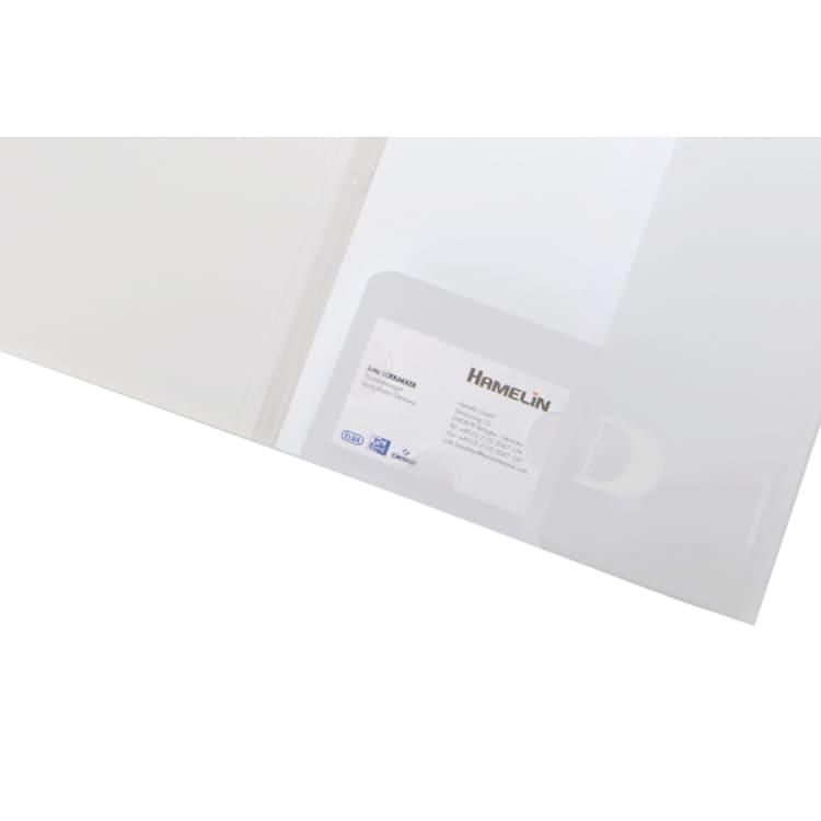 Oxford offer folder image basic A4 clear transparent