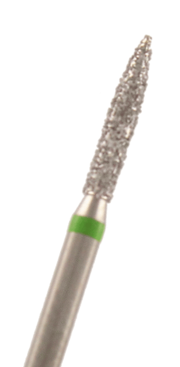 Diamant Flamme Körnung: Grün (grob, 1 Packung á 5 Stück)