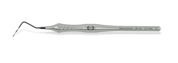 HAHNENKRATT BLACK Parodontometer With ERGOtouch Griff Stainless Steel Hohl