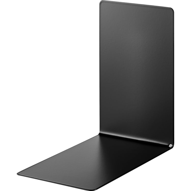 Book end 85x140x140 mm metal 2 pieces black