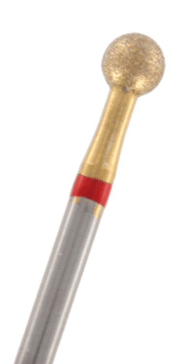 ZD-Diamant Kugel Körnung: Rot (fein, 1 Packung á 5 Stück)