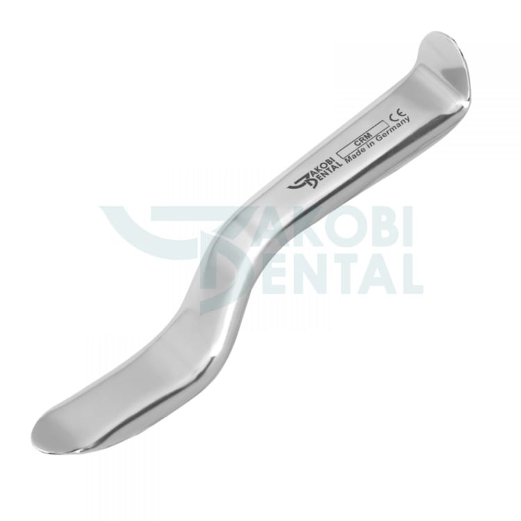 Cheek retractor Minnesota CRM, total length ca. 140mm, stainless steel