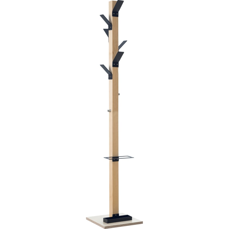 easyCloth coat stand with umbrella holder black