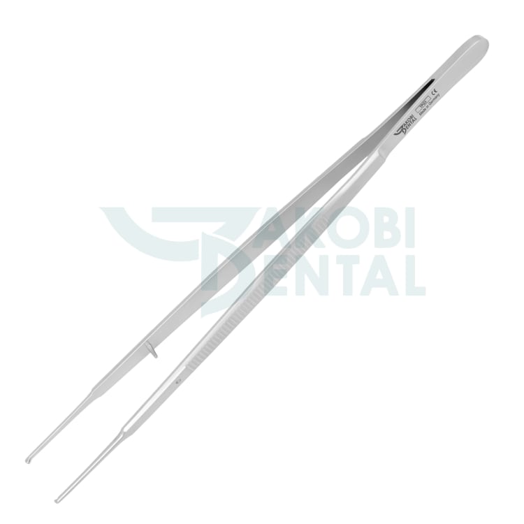 Tissue pliers TPG 3, surgical beaks, 1x2 toothed, length 180mm, straight, stainless steel
