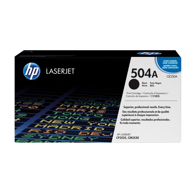 HP toner 504A 5,000 pages black