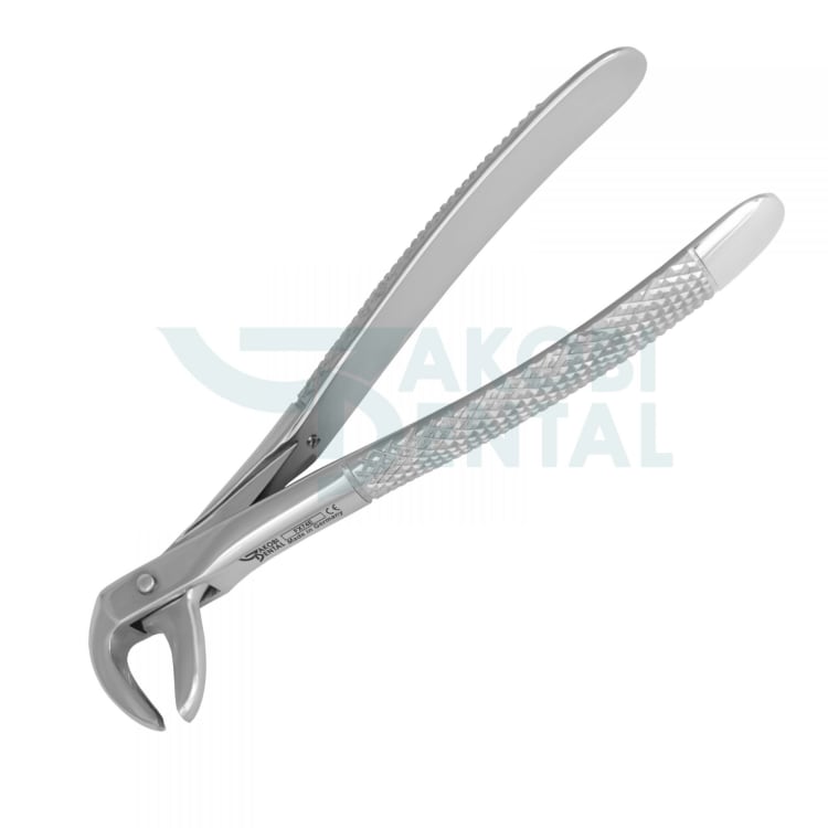 Extracting Forceps # 74, english pattern non-slip beaks, Satin Finish Design, stainless steel