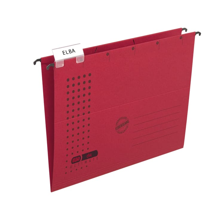 Elba suspension folder chic ULTIMATE A4 5 pieces red