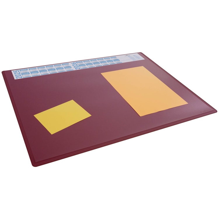 Durable desk pad 65x50 cm red
