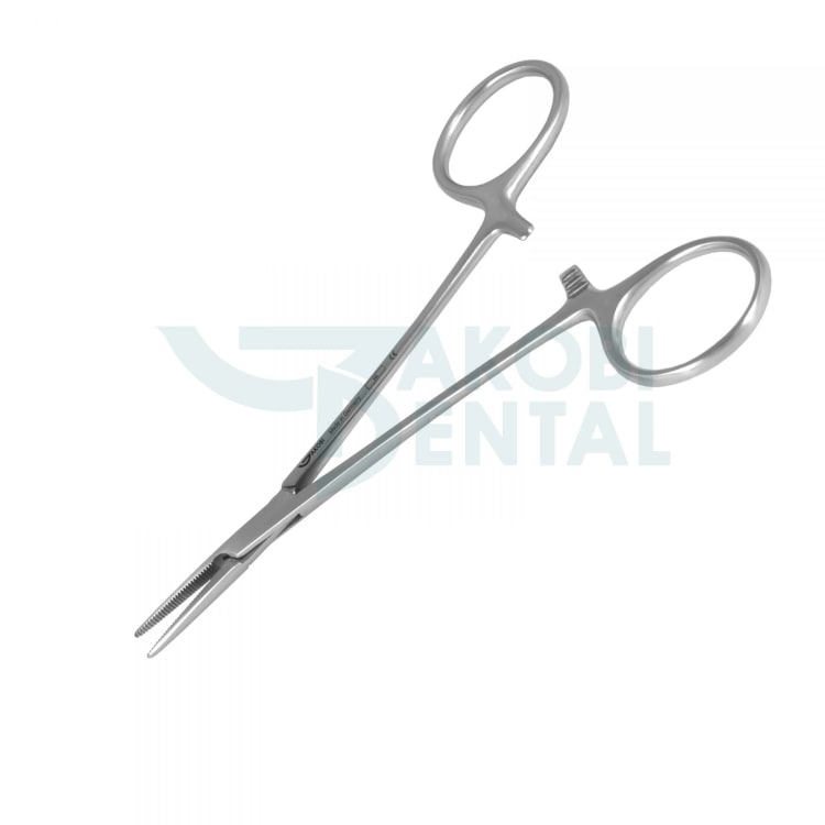 Artery forceps Halsted-Mousquito H4, straight, total length 120mm, stainless steel