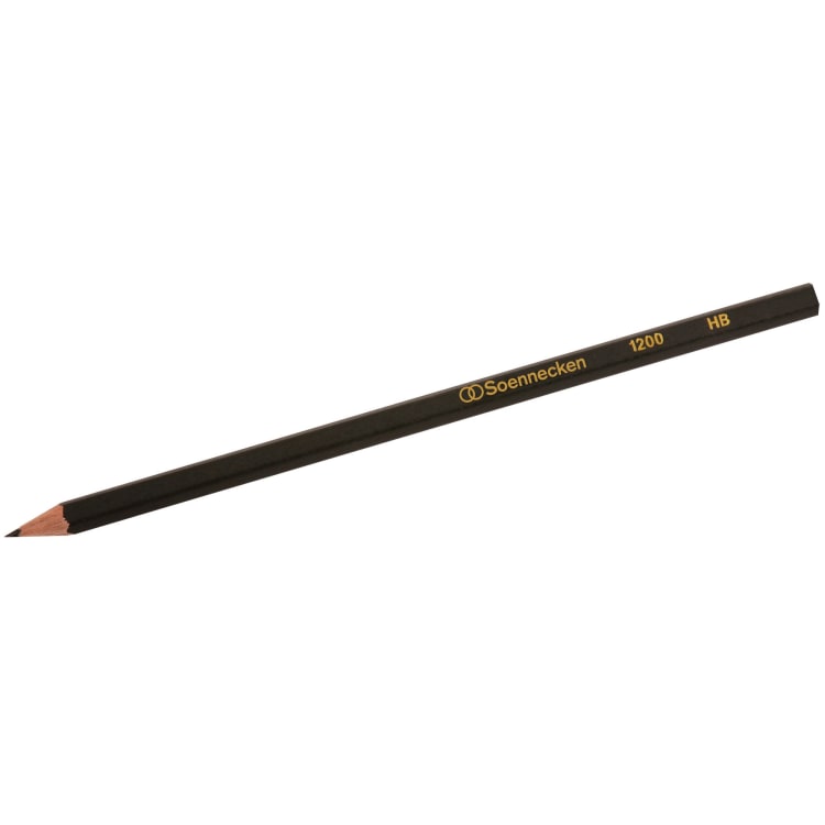 Soennecken pencil HB lacquered 12 pieces grey