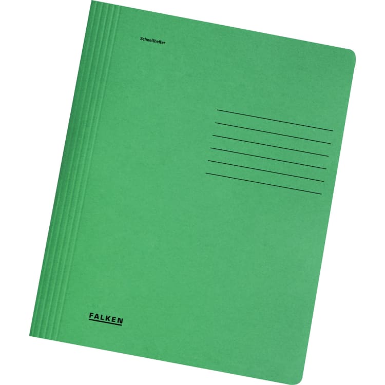 Falken flat file A4 cardboard dark green