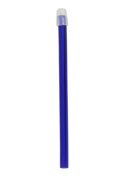 Euronda Monoart Speichelsauger 15cm, Lose Kappe Kobaltblau