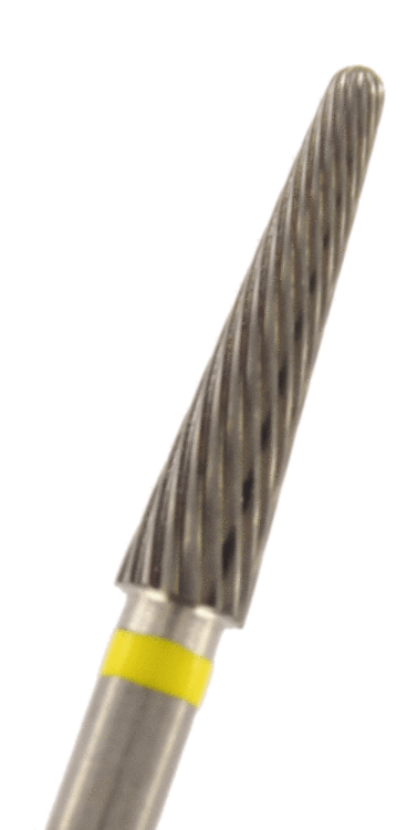 Hartmetall Konunsfräser rund fein Verzahnung: Fein (1 Packung á 6 Stück)