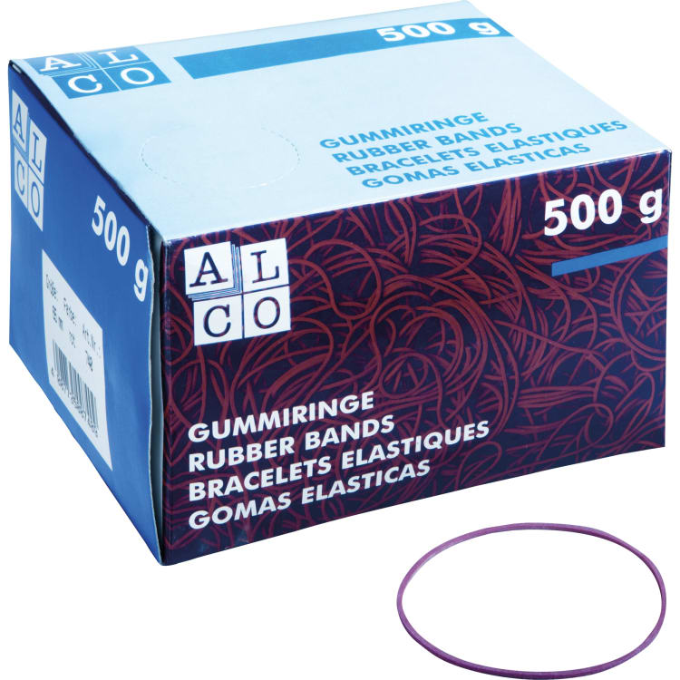 Alco rubber ring 85 mm rubber 500 g red