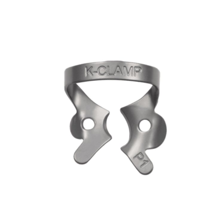 SHINHUNG K-CLAMPS Universal clamp for children's dental dam, Model: P1, Color: Glossy