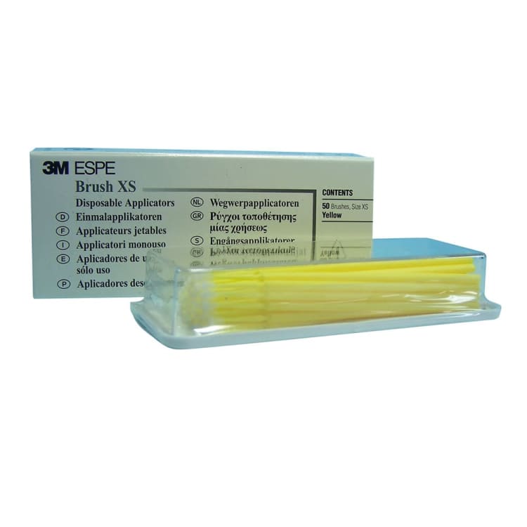 Einmalapplikatoren gelb XS 50St