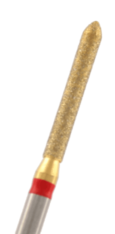 ZD-Diamant Torpedo Körnung: Rot (fein, 1 Packung á 5 Stück)