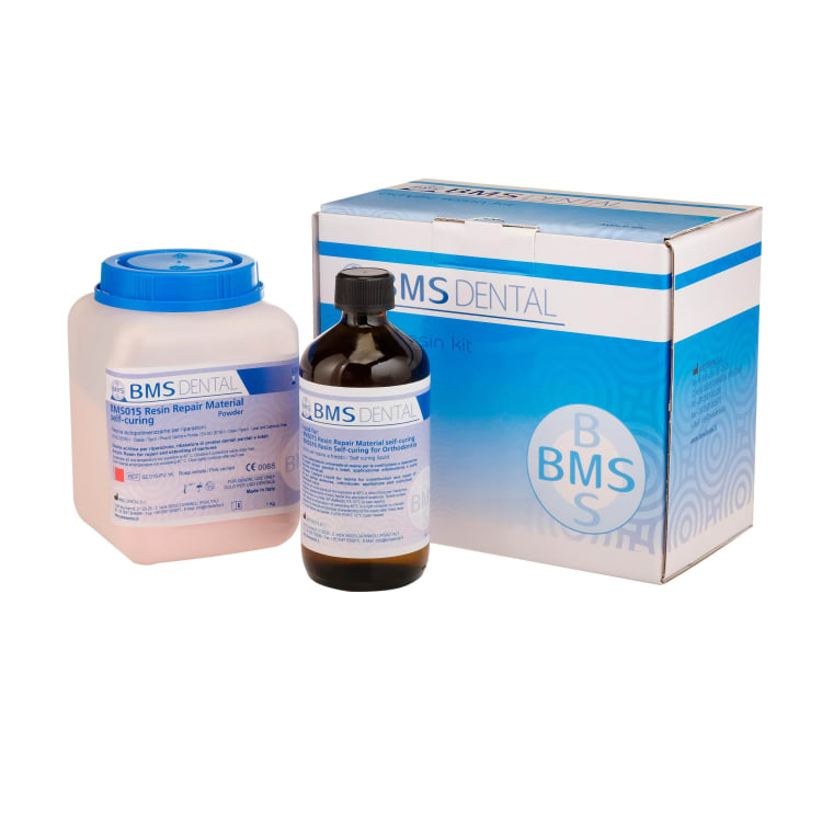 BMS Dental Zelfuithardende Reparatiehars (500 g Poeder + 250 mL Vloeistof)