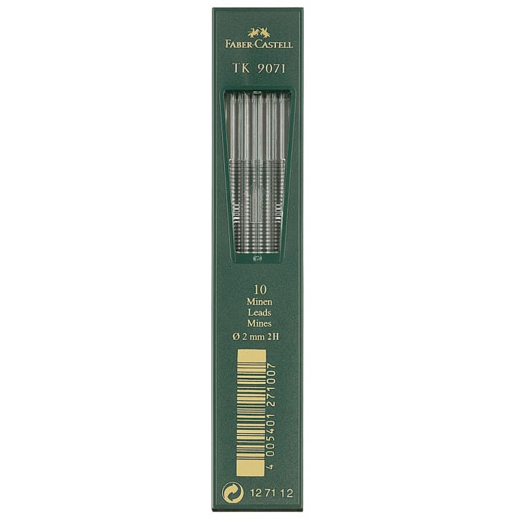 Faber-Castell clutch lead TK 9071 2 mm 2H 10 pieces