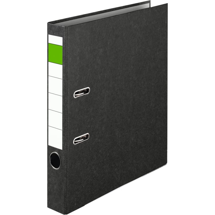 Ring binder Economy A4 50 mm recycled board 25 pieces black