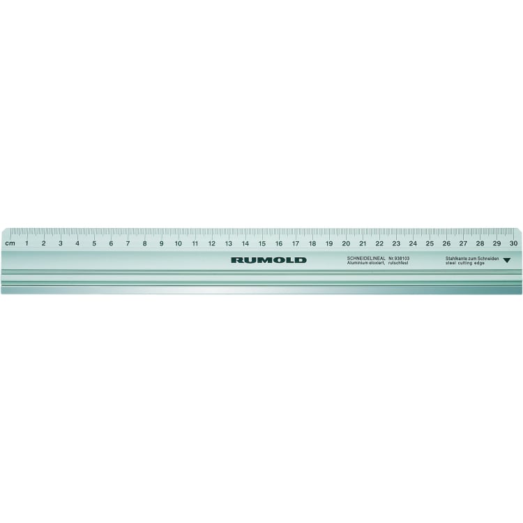 Rumold cutting ruler aluminium 50 cm