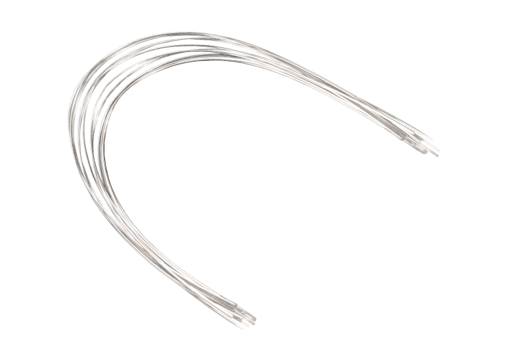 Nitanium Super Elastic Pro Form archwires 10/PK, .018, upper
