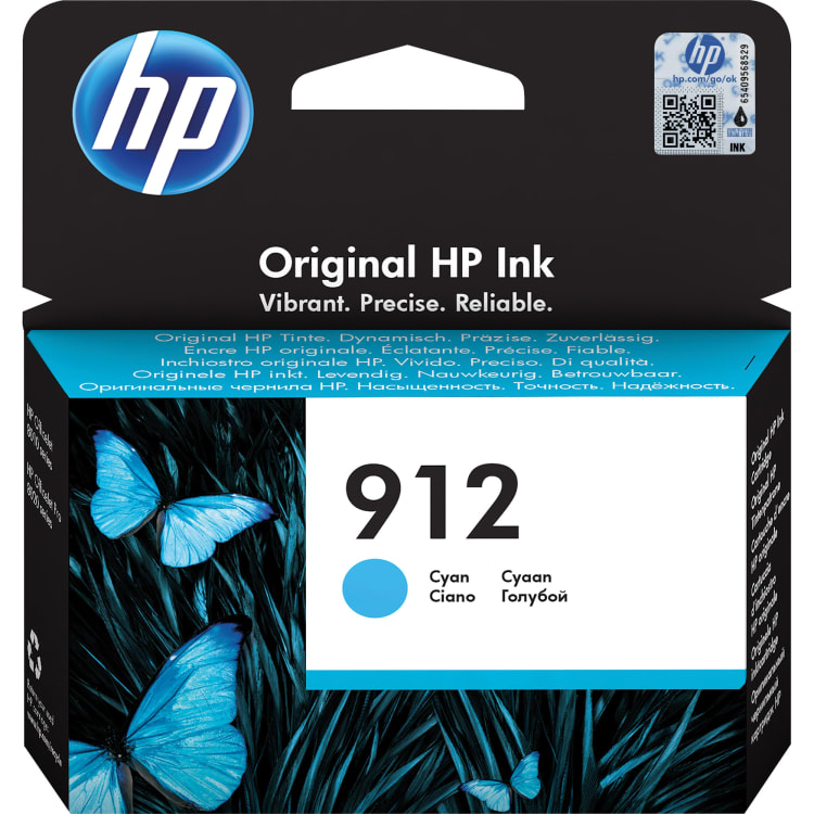 HP ink cartridge 912 315 pages cyan