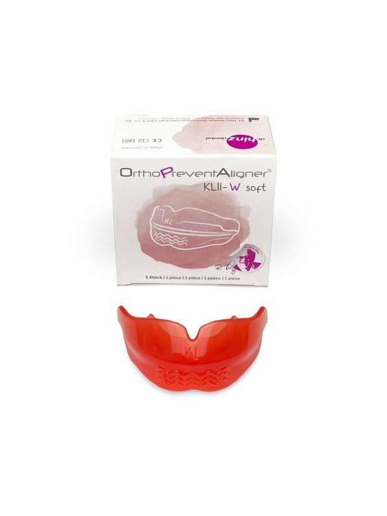 Dr. Hinz Dental OrthoPreventAligner® Lower Jaw Retrusion Mixed Dentition Soft